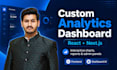 create a custom analytics dashboard in react nextjs