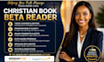 be christian beta reader developmental edit christian book manuscript critique