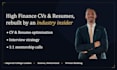 transform your finance CV, resume, and cover letter into a top3 application