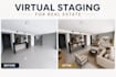 furnish empty rooms with realistic virtual staging