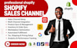 setup shopify sales channel facebook ads matrixify tiktok cedcommerce website