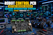 develop robotics control pcb, motor driver circuit and sensor interface hardware