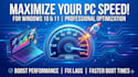 professionally optimize your windows PC for maximum speed and performance