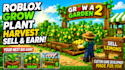 develop roblox game like grow a garden 2, sell lemons, roblox game development