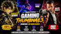 create fast and professional gaming thumbnails