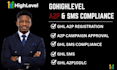 setup ghl a2p 10dlc registration ghl SMS compliance a2p approval