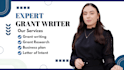 write a winning grant proposal and apply for grants