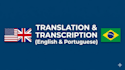 professionally translate and transcrib