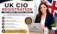 register UK charitable incorporated organization cio setup