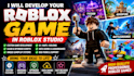 develop you a professional roblox game, roblox scripting in roblox studio