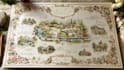 design watercolor wedding map