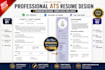design an ats friendly resume and CV