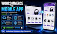 convert your woocommerce store into android and ios mobile app