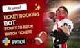 stubhub bot, marco bot, reservation, appointment bot, vivid seats