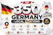 create best 350 germany local citations