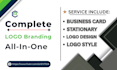 design an attractive logo and stationery