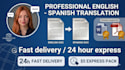 translate PDF and word documents to spanish and vice versa