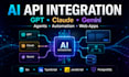 integrate ai apis, agents and automation into your web app