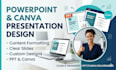 design powerpoint and canva presentations from your data