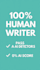humanize ai text to 100 percent human