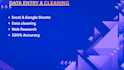 do excel data cleaning, sorting, formatting, merge and split excel data