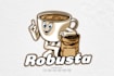 design a custom coffee brand logo with professional style