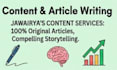 do professional content writing