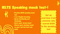 conduct a realistic ielts speaking mock test and coaching session