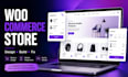 build a professional woocommerce website or online store