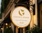create golden spoon restaurant logo design