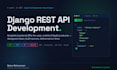 build django rest API with postgresql and authentication