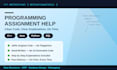 help with your c programming, java, or python programming assignment