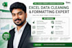 remove duplicates, clean, and format excel data