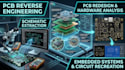 analyze, reverse engineer and redesign pcb and embedded hardware