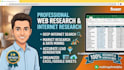 professional web research and internet research