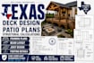 provide texas deck design, patio plans, structural calculations and framing plan