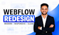 redesign your webflow website with a modern responsive layout