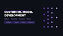 build a custom ml model for classification and prediction