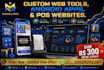 develop pos web,games,tools, and apps