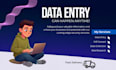 do accurate data entry and web research