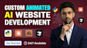 develop animated ai website, ai web application, ai chatbot, as an ai engineer