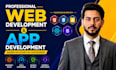 do full stack website development, ai website, ai software developer