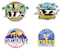 design luxury volleyball logo