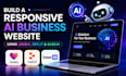 build a responsive ai business website using lovable