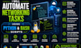 automate networking tasks using python and bash scripts
