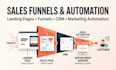 do gohighlevel website design sales funnel, gohighlevel automation expert