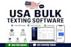 provide compliant bulk SMS and text message software for USA and canada