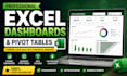 create professional excel dashboards and pivot tables