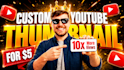 design ctr boosting thumbnail in 5 hours