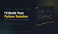 do python programming, data science, ml, and gui tasks